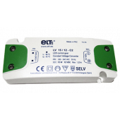 Transformateur LED ELT basse tension 15w 12V 1.25A LV 15/12-C2