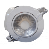 SWISS LED LED Downlight 8w White 3100k 630lumens diamètre de perçage 95mm IP54 Etanche AC100-240V