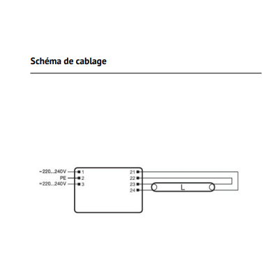 Ballast électronique Osram Quicktronic Professional QTP5 1x14-35w 220-240v 329035