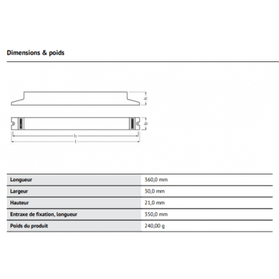 Ballast électronique Osram Quicktronic Professional QTP5 2x49w 329431