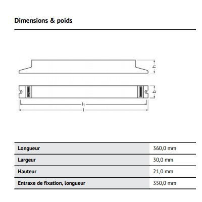 Ballast  Osram QTI Quicktronic intelligent 1x35/49/80w GII 383372