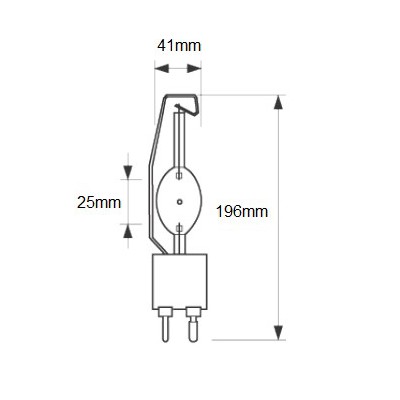 MASTER MHN-SE 2000W/956 GX22 400V UNP 