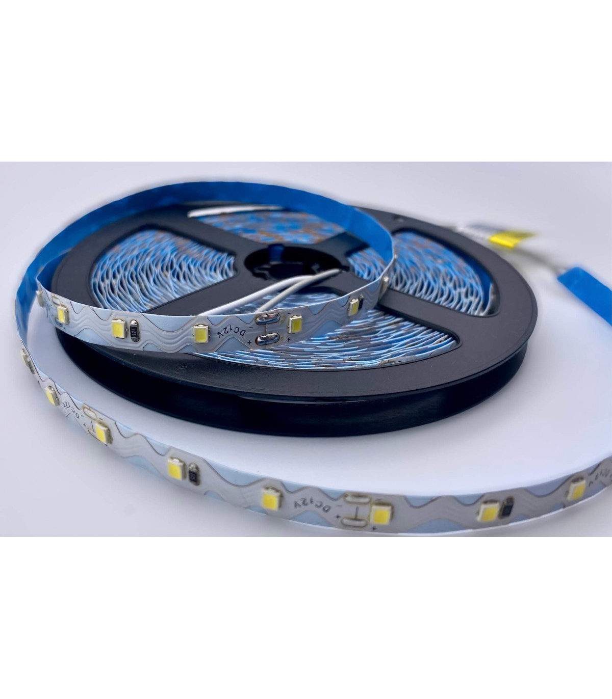 Bande LED bleue 12V 60LED/m étanche 5m