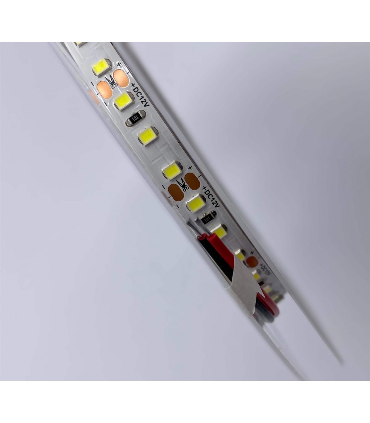 Profilé pour bandes LED longueur 1,5m, semi-circulaire, Réglette à LED 12V,  Rouleau de LED à découper, Electricité camping-car, Batterie camping-car, Accessoires Camping-car