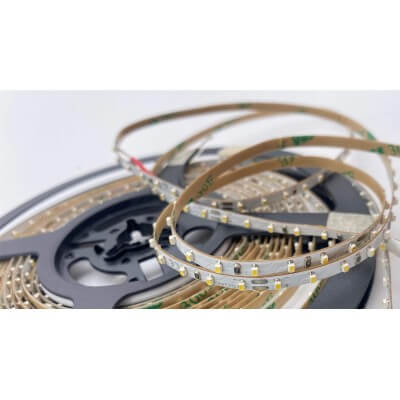 Ruban LED ULTRA SLIM 24V 126LED/M 6500K Blanc Lumière Du Jour 9w/M 5m