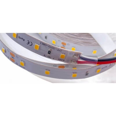 Ruban Led 24V 60LED/M 7000K Blanc lumière du jour Etanche IP64 5m