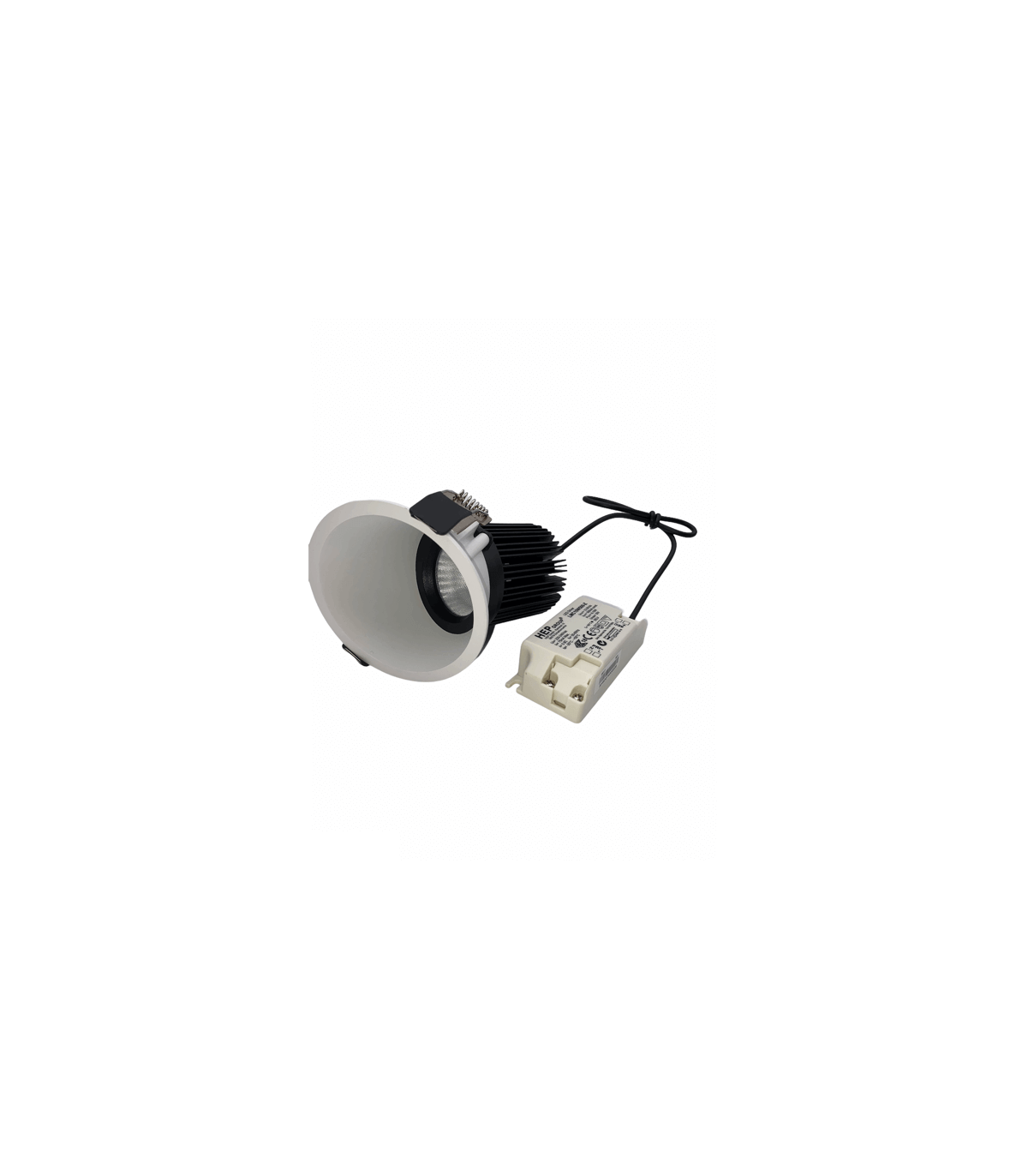 Spot LED orientable 7.5W 3000K blanc chaud 720lumens diamètre de perçage  68mm