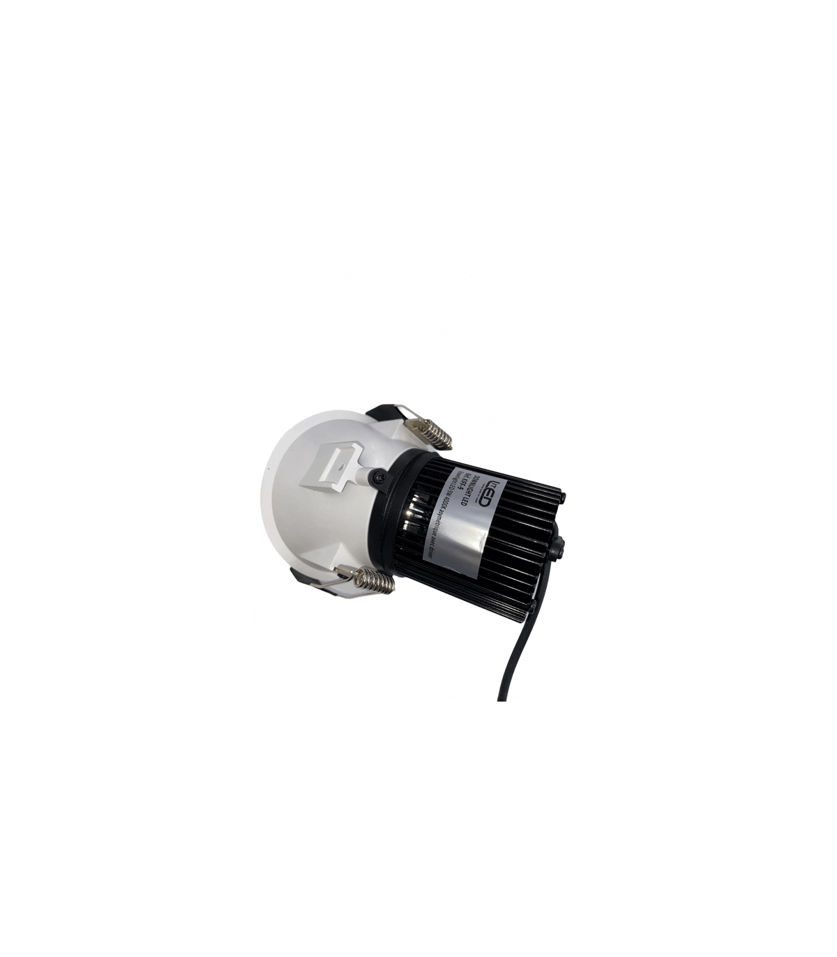 Spot LED encastrable à intensité variable et orientable IP20 ultra plat  avec lot de 6 ampoules LED GU10 5 W interchangeables Blanc 230 V 420 lm  Blanc chaud : : Luminaires et Éclairage
