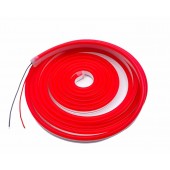 Kit Néon flexible LED Rouge 12W/m 12V 300° IP65 étanche 5 mètres