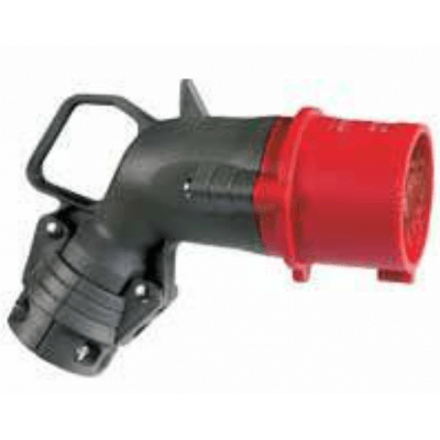 Legrand Hypra 529 63 Fiche mobile coudée IP44 32A - 380V~ à 415V~ - 3P+T - plastique