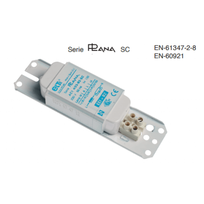 ELT AC1 4/23-B2-SC Ballast ELT ferromagnétique 36w clipsable 0,43A tube forme T8