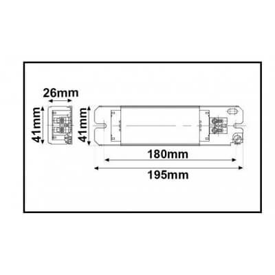 Vossloh LN58.116  Ballast ferromagnétique 58W