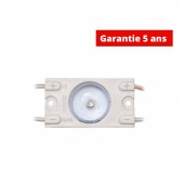 Chaîne de 30 modules LED Blanc 6000-7000K  MW-MLD-FLAT-1W-LENS170 12V IP67 170°