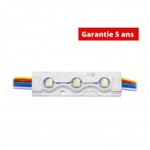 Chaîne de 20 modules MW-MLD-5050-3RGBW 0.96W/module 12V 120° Etanche IP67