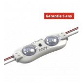 Chaine de 40 modules 0.96w/module Blanc 6000-8000k 12V IP67 160°