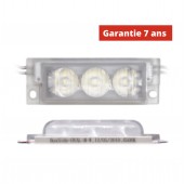 Chaîne de 40 modules LED 3W/module  Blanc 6500k 24V IP68