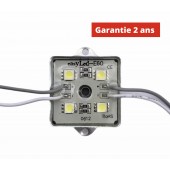 Chaine de 20 modules E60WS 1.44W/module Blanc 8000k 12V IP65 150°