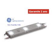 Chaîne de 30 modules 3points led 1.5w/module Blanc 7100K 12V IP66 150°