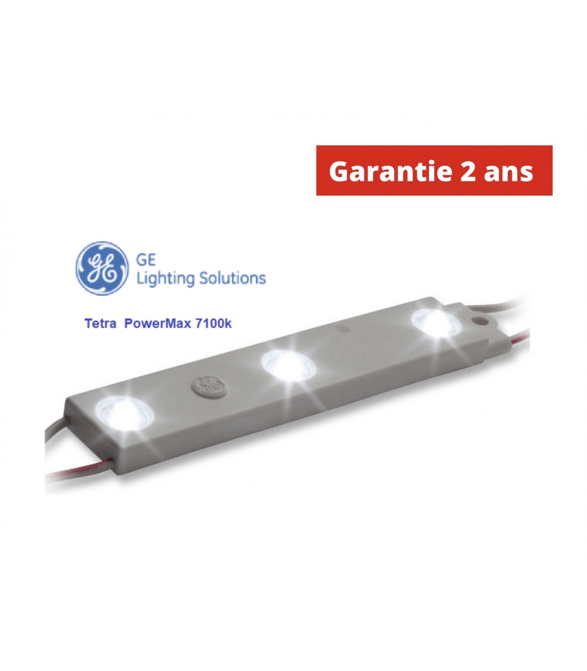 LED MODULE 3 POINT RGB, technologie 5050, DC 12V, étanche