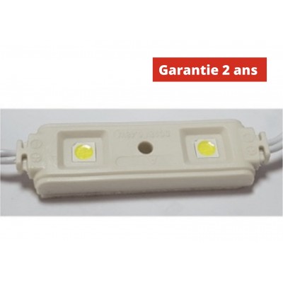 YAKI Chaine de 30 modules led 2points 0.48w/module blanc 6500°K  IP65 120°