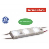 Chaîne de 50 modules 3 leds 0.46W/module VERT 12V IP66 150°