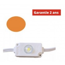 Chaine modulaire de 100 modules led Ambre 0.24W/module IP65 12v