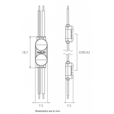 Schéma Crown mini chaîne modules 0,30W