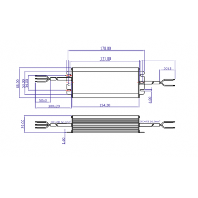 Driver métallique LED de la marque GLP