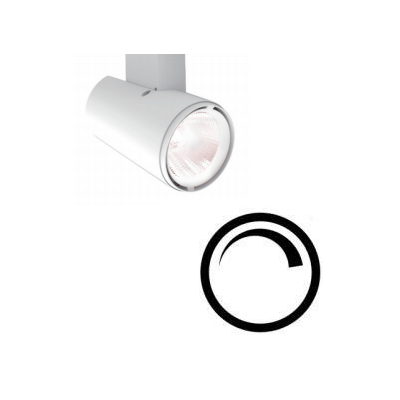 Projecteur led sur rail blanc 31W ZOOM-31WW