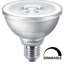Ampoule LEDspot Philips Master PAR30S 9W substitut 75W 840 lumens blanc froid 4000K dimmable E27