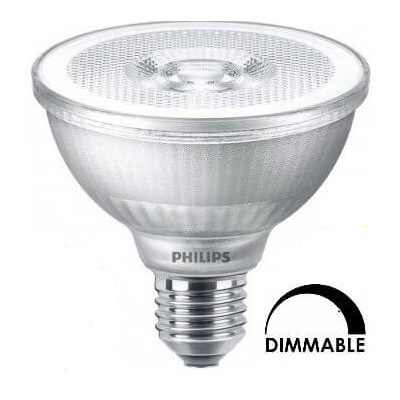 Ampoule LEDspot Philips Master PAR30S 9W substitut 75W 840 lumens blanc froid 4000K dimmable E27