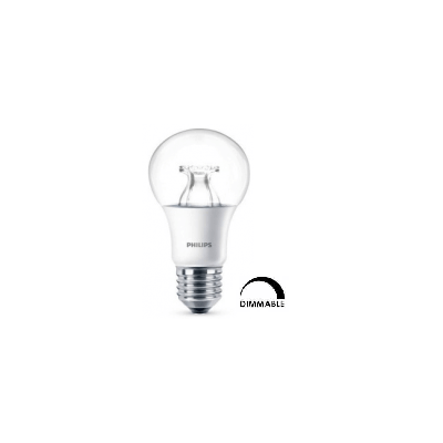 Ampoule LED A60 dimmable avec culot standard E27, conso. de 9,4W