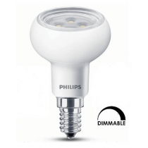 Ampoule Philips LED Réflecteur R50 4,5W substitut 40w NR50 Dimmable E14