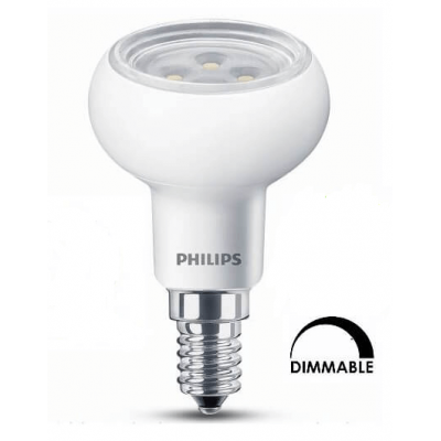 Ampoule Philips LED Réflecteur R50 4,5W substitut 40w NR50 Dimmable E14
