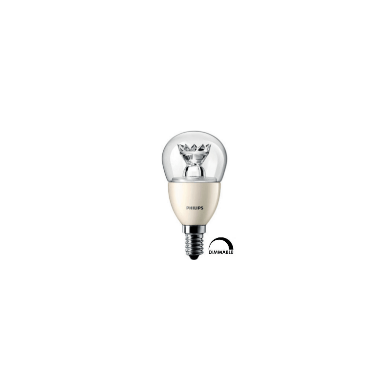 Ampoule LED Philips Sphérique P45 3,5 W substitut 25W 250 lumens blanc chaud 2700k Dimmable E14 Ampoule LED Philips Sphérique P45 3,5 W substitut 25W 250 lumens blanc chaud 2700k Dimmable E14