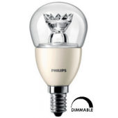 Ampoule LED Philips Sphérique P45 3,5 W substitut 25W 250 lumens blanc chaud 2700k Dimmable E14