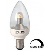Ampoule LED Calex 4W substitut 25W 250 lumens  blanc chaud 2700k dimmable Ba15d