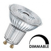 Ampoule LED OSRAM PAR16 8W substitut 80W 575 lumens blanc chaud 2700K dimmable GU10