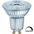 Ampoule LED OSRAM PAR16 7.2W substitut 80W 575 lumens blanc chaud 2700K dimmable GU10