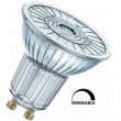 Ampoule LED OSRAM PAR16 3.1W substitut 35W 230 lumens blanc chaud 2700K dimmable GU10