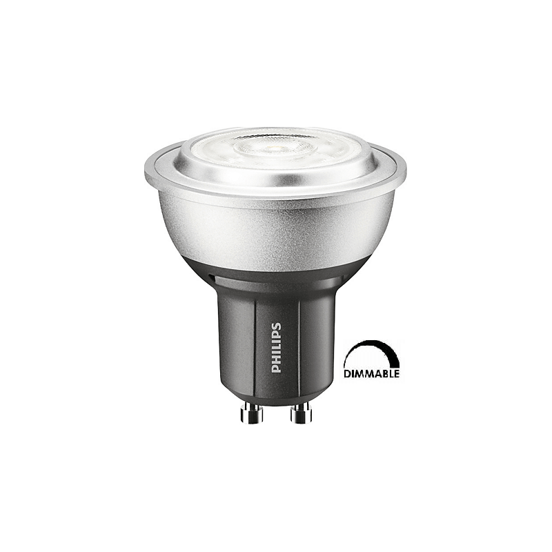 Ampoule LEDspot Philips PAR16 5.4W substitut 50W 392 lumens Blanc froid 4000K Dimmable GU10 Ampoule LEDspot Philips PAR16 5.4W substitut 50W 392 lumens Blanc froid 4000K Dimmable GU10