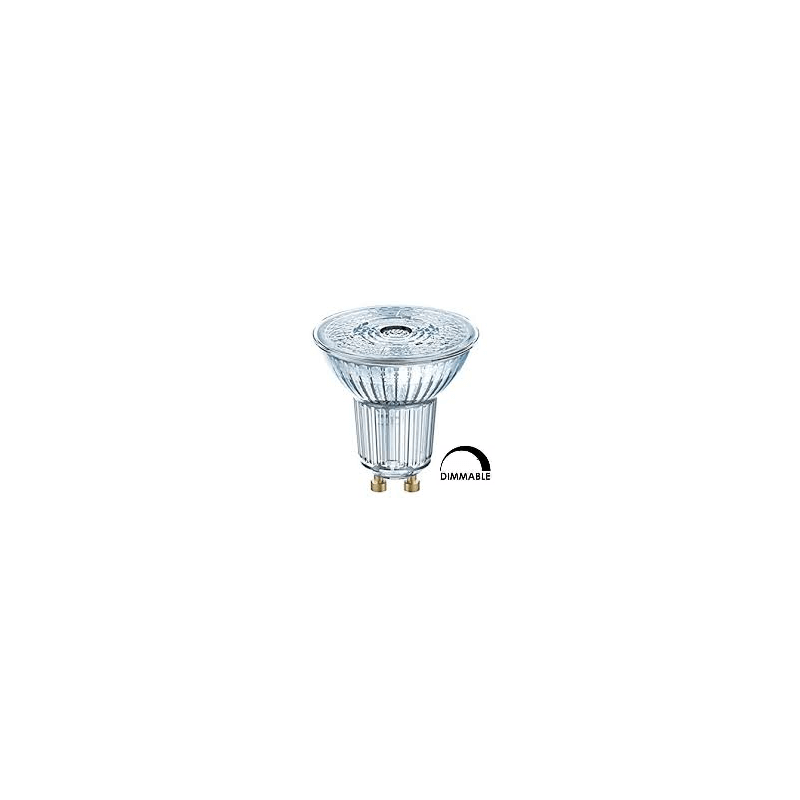 Ampoule LED OSRAM PAR16 4.6W substitut 50w 350 lumens blanc froid 4000K dimmable GU10 Ampoule LED OSRAM PAR16 4.6W substitut 50w 350 lumens blanc froid 4000K dimmable GU10