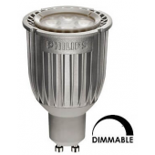 Ampoule LED spot Philips tubulaire 7W substitut 50W 430 lumens blanc chaud 2700K dimmable GU10