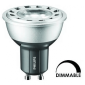 Ampoule LED Philips  PAR16 5.5W substitut 50W 415 lumens blanc froid 4000K Dimmable GU10