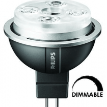 Ampoule LEDspot Philips MR16 10w substitut 50w 450 lumens blanc neutre 3000K dimmable Gu5.3
