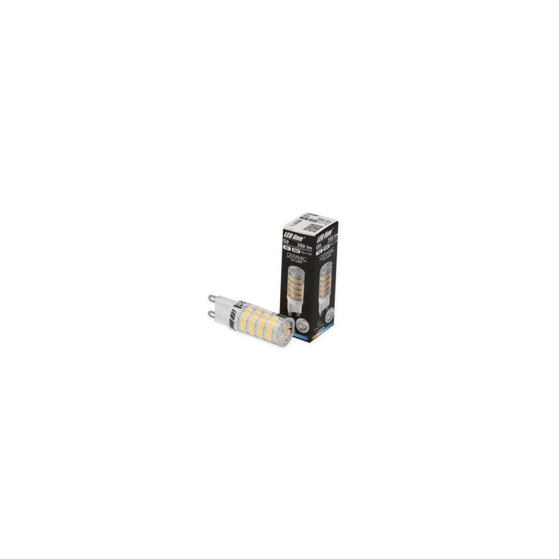 Ampoule LEDline SMD capsule 4W substitut 40W 350 lumens blanc neutre 3000K 220-240V G9 Ampoule LEDline SMD capsule 4W substitut 40W 350 lumens blanc neutre 3000K 220-240V G9