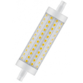 Ampoule LED RADIUM 12,5W substitut 100W 1521 lumens Blanc chaud 2700K 118mm R7s