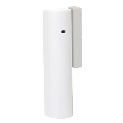 CONTACT MAGNÉTIQUE RADIO 1 ENTRÉE BLANC pour fenêtre ou porte