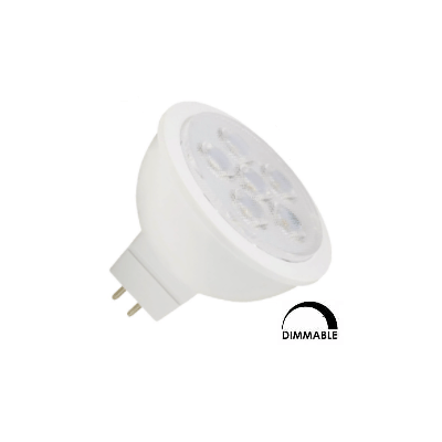 Ampoule LED General electric GU5.3 8W substitut 35W 400 lumens blanc froid 4000K dimmable GU5.3