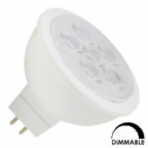 Ampoule LED General electric MR16 8W substitut 35W 380 lumens blanc neutre 3000K dimmable GU5.3